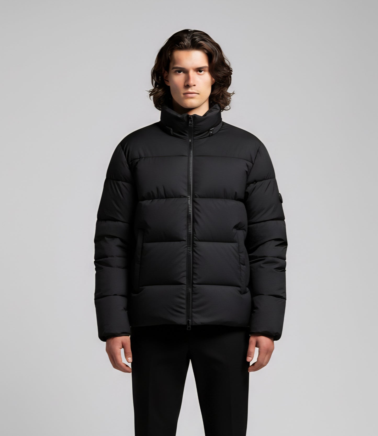 BLACK PUFFER JACKET