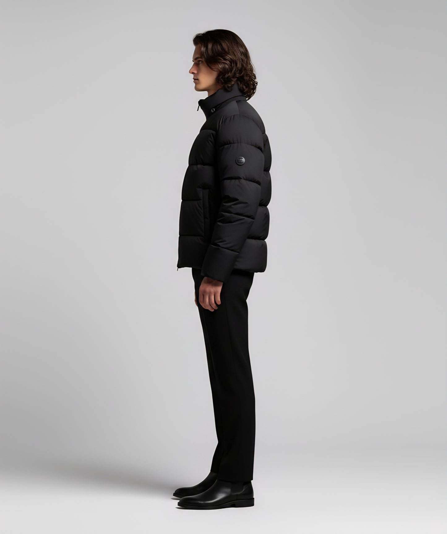 BLACK PUFFER JACKET