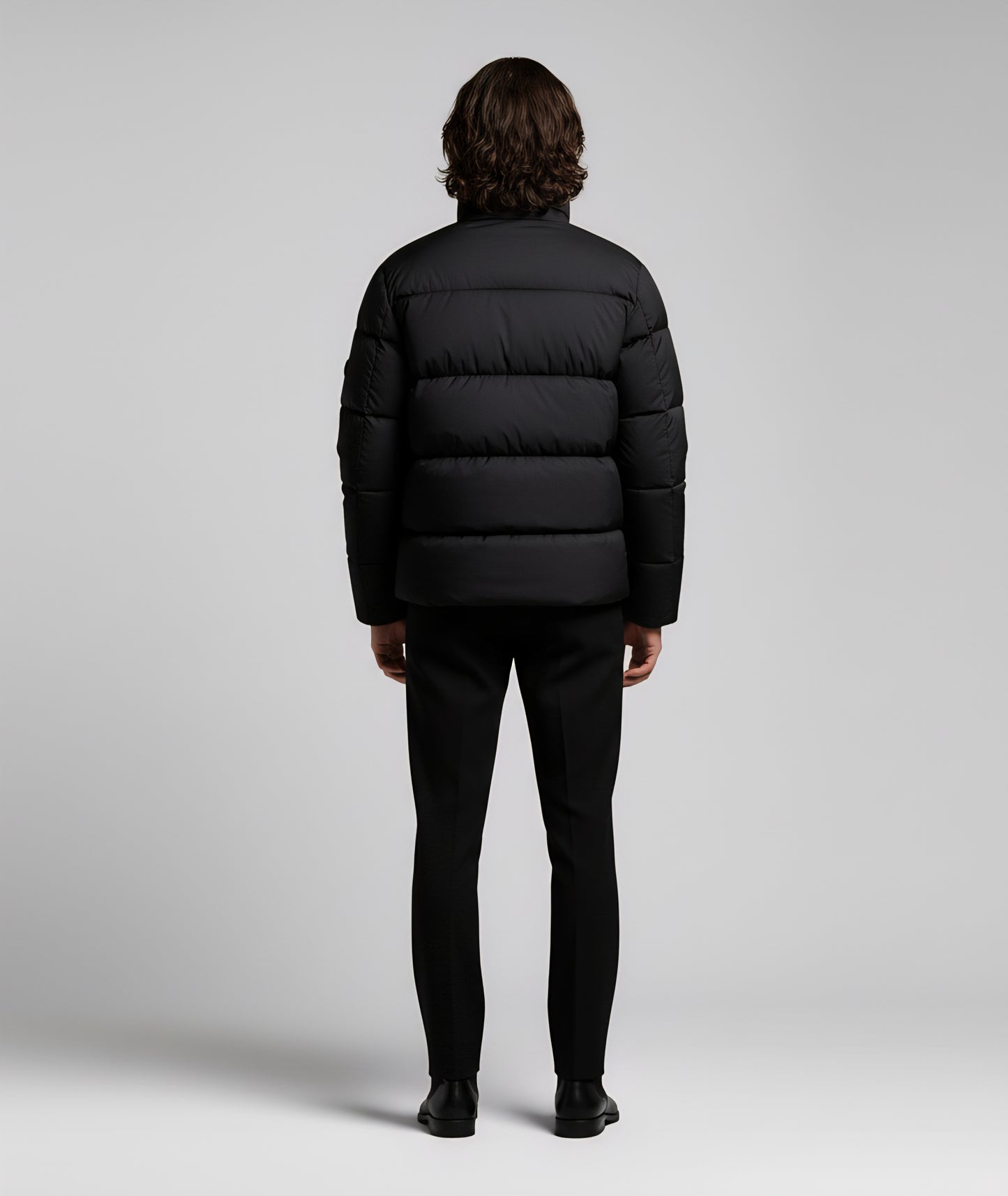 BLACK PUFFER JACKET