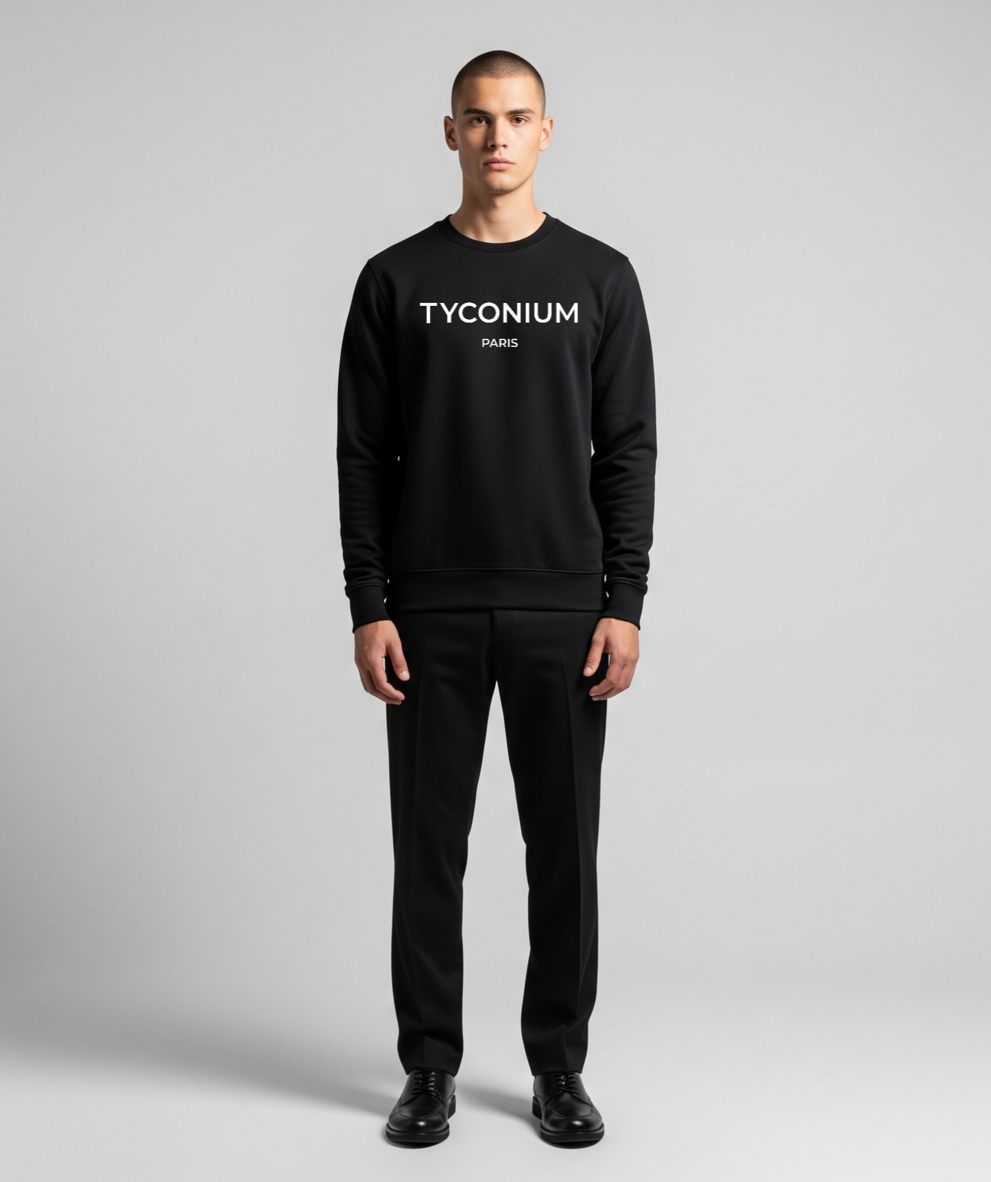 TYCONIUM BLACK SWEATSHIRT