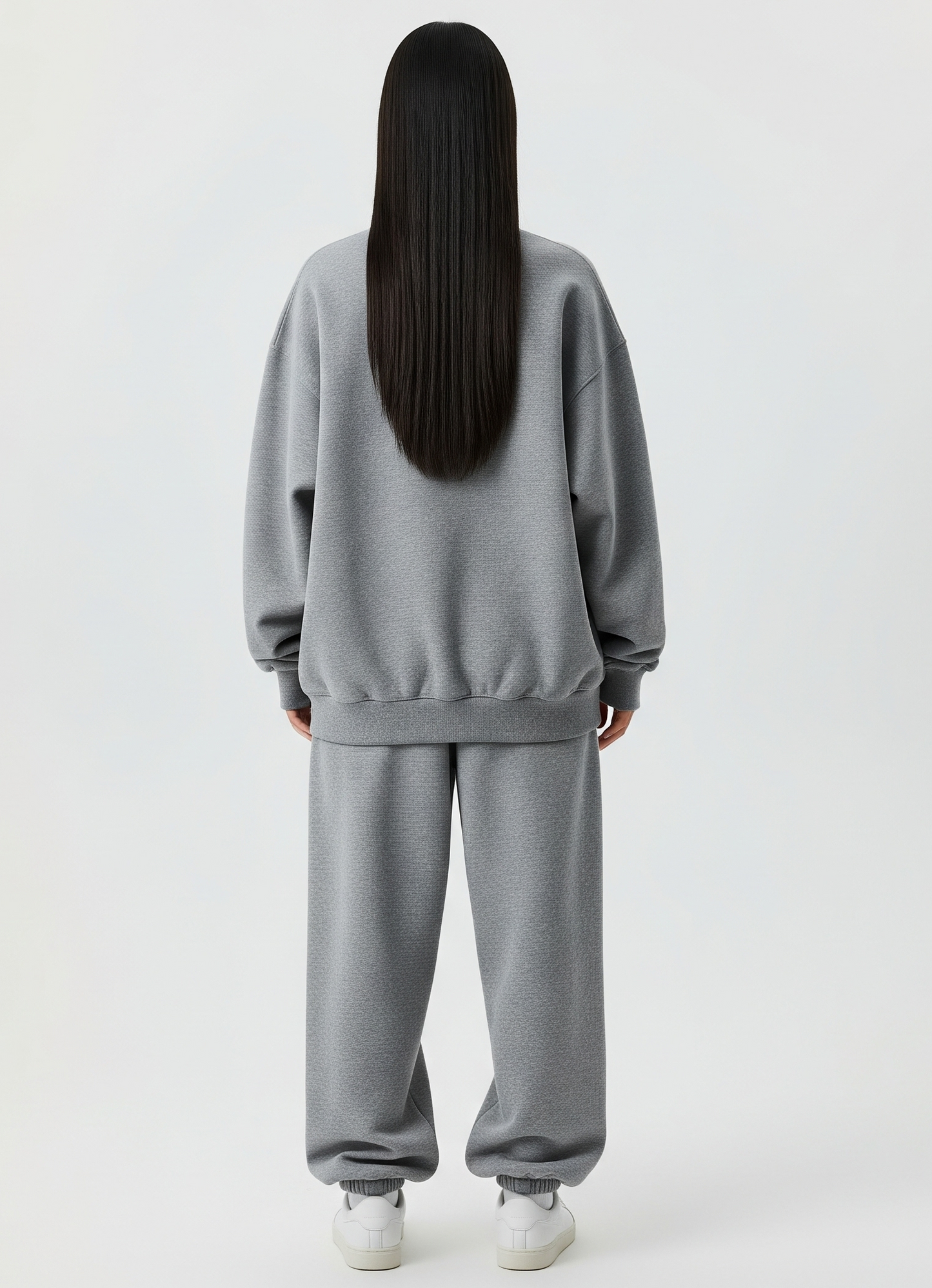 OVERSIZED GREY SWEATSHIRT