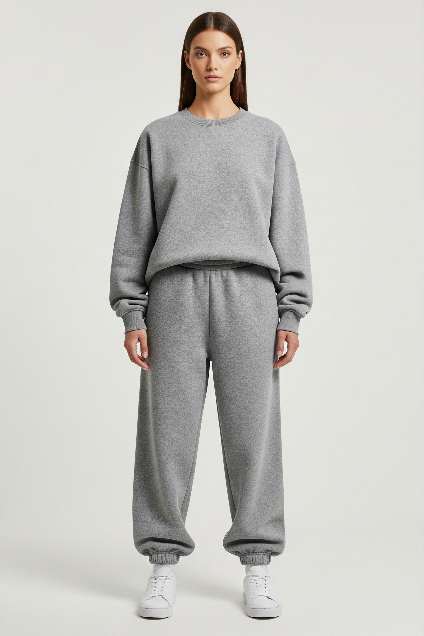 OVERSIZED GREY SWEATSHIRT