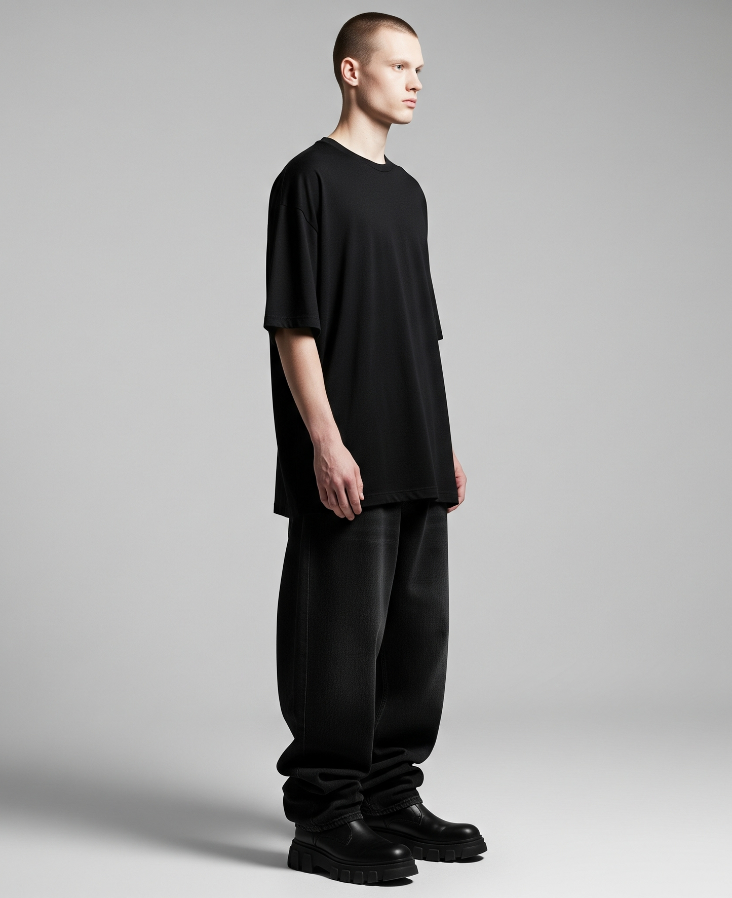 OVERSIZED BLACK TSHIRT