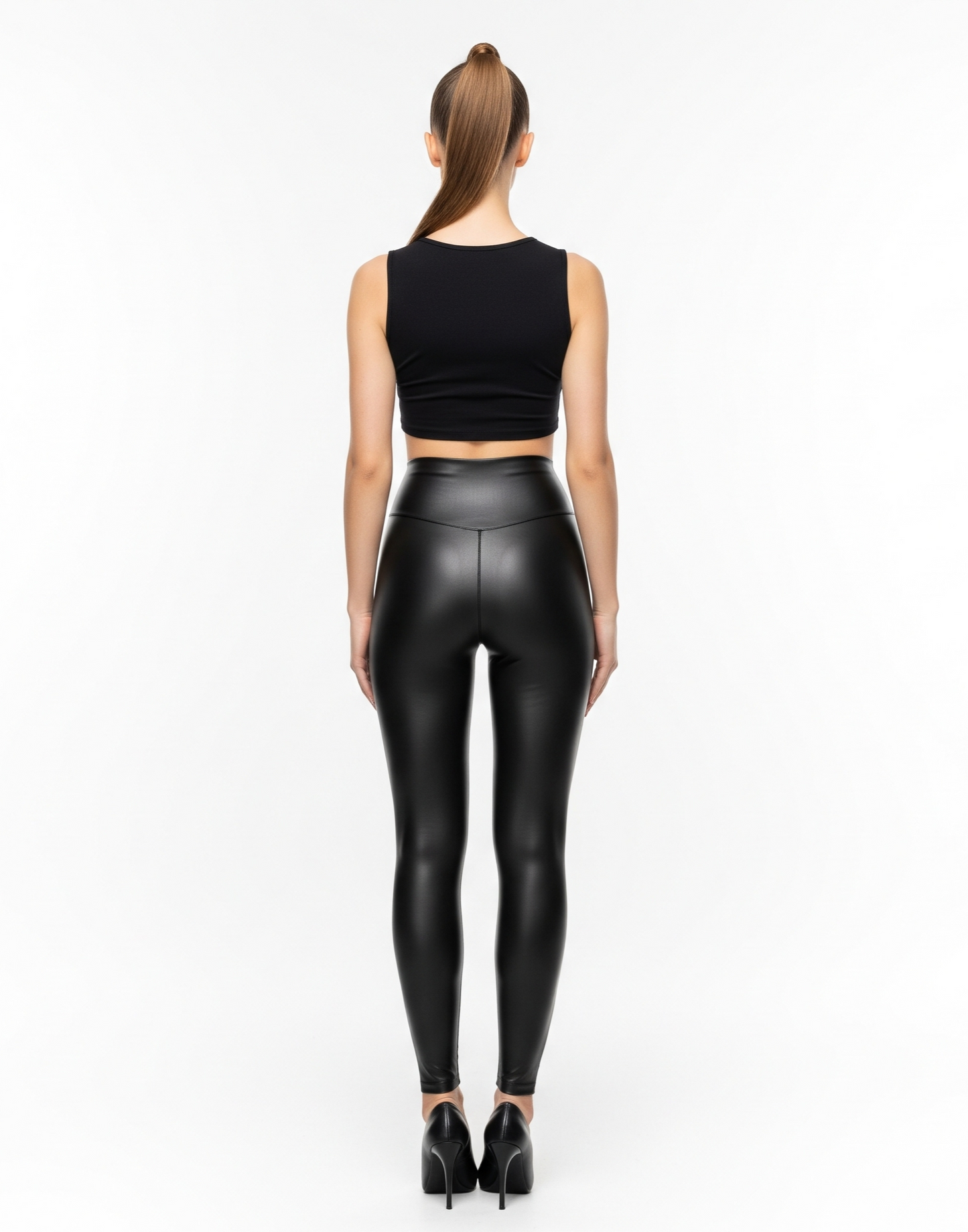 The Faux Leather Leggings