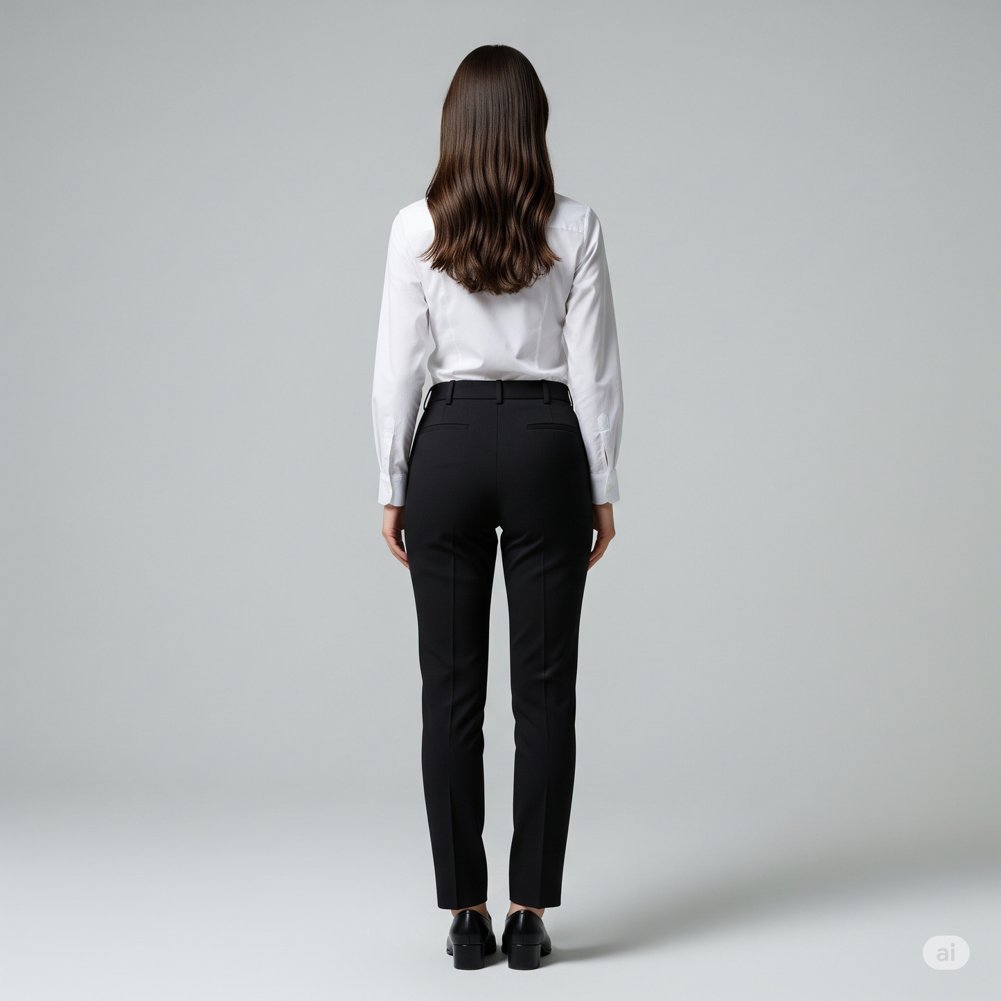 BLACK FORMAL TROUSERS