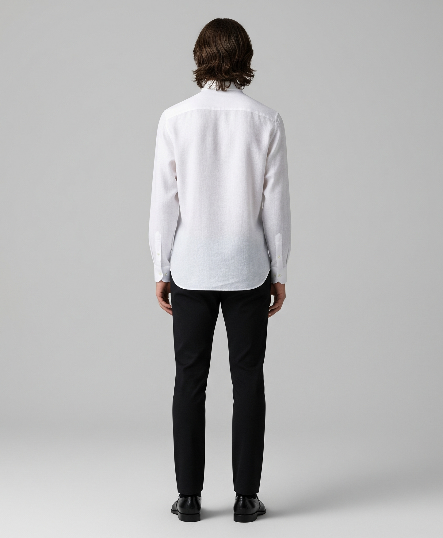 WHITE LINEN SHIRT