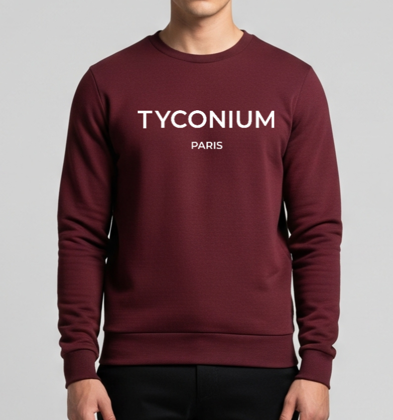 TYCONIUM MAROON SWEATSHIRT