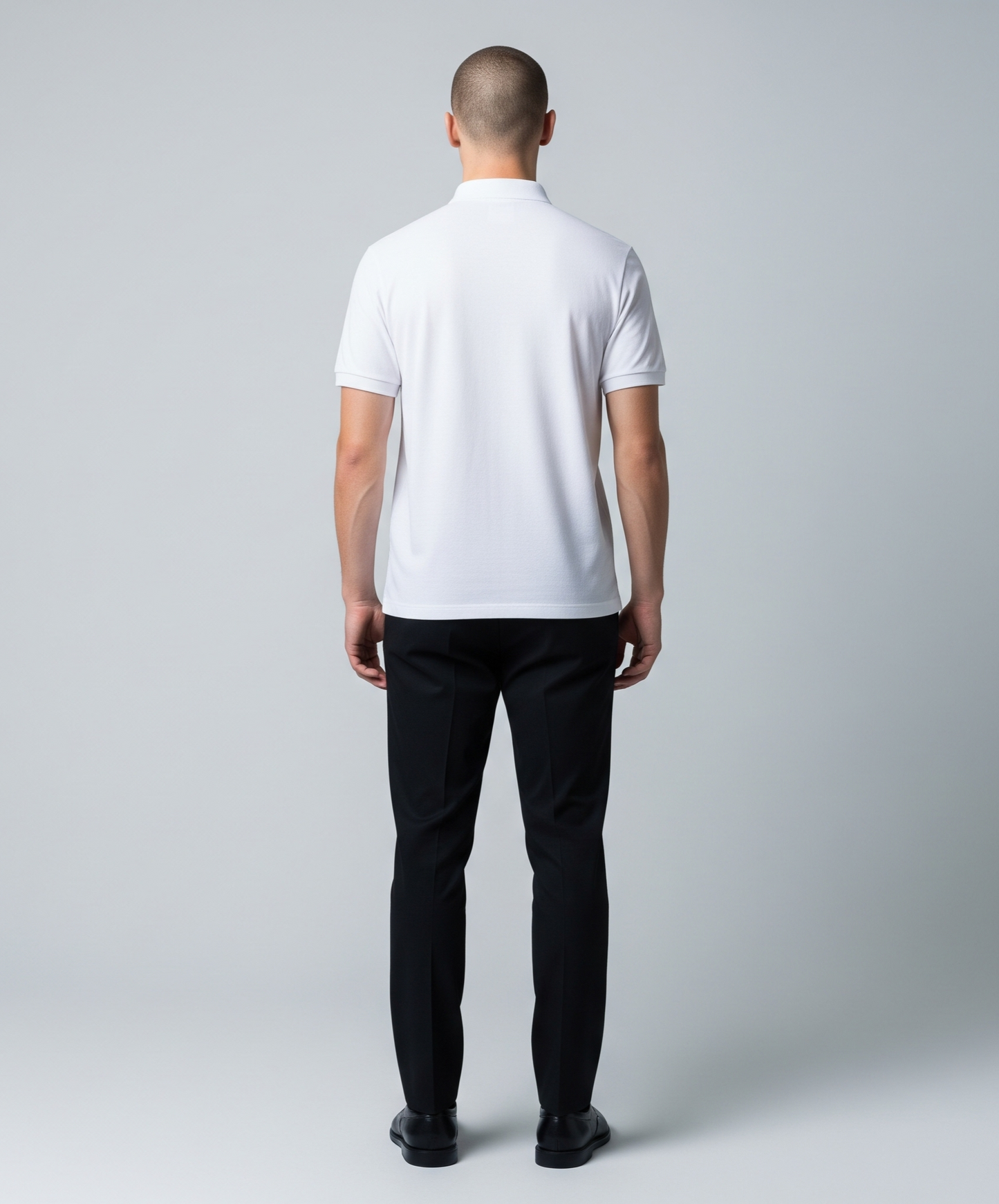 TYCONIUM WHITE POLO TSHIRT