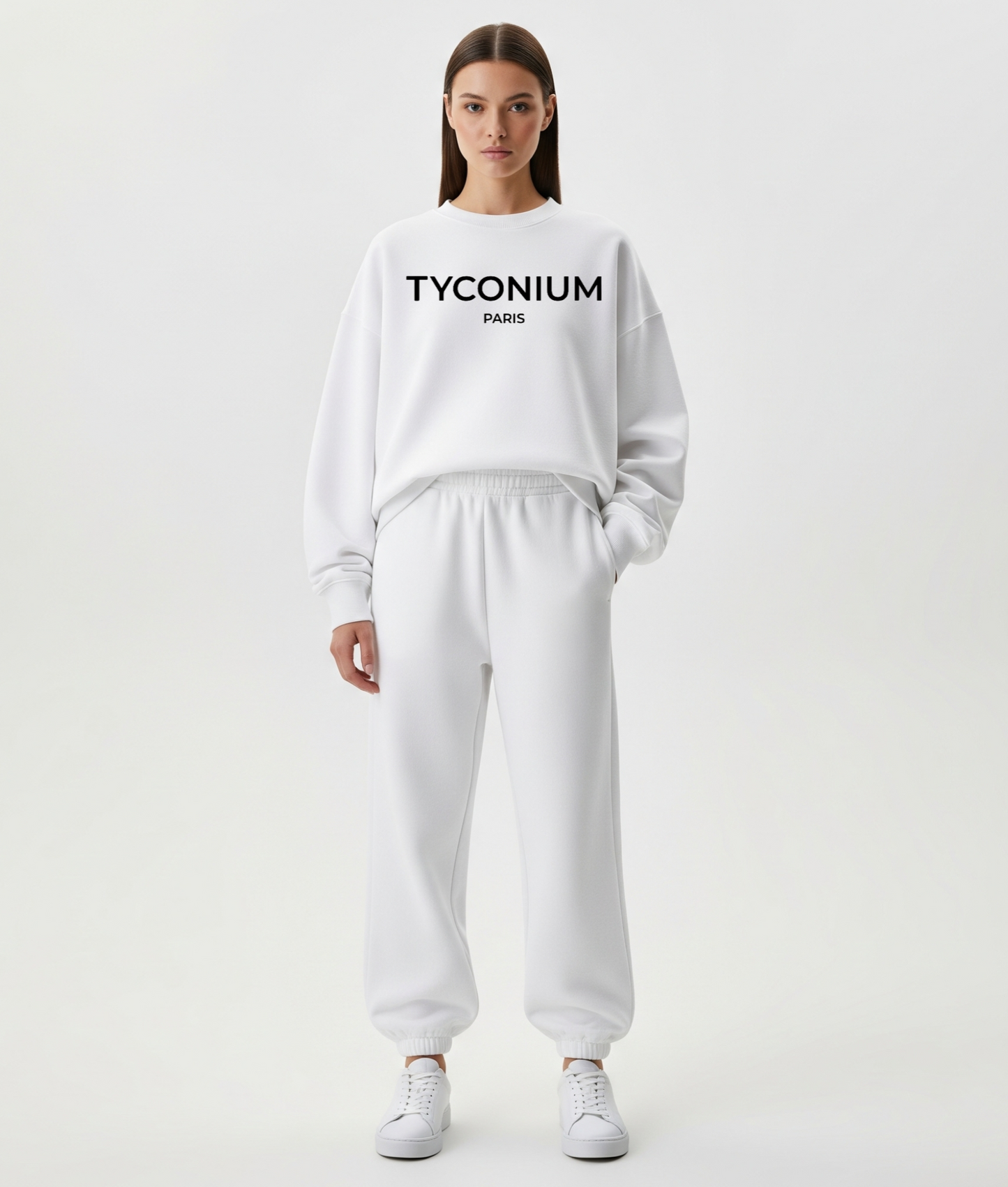 TYCONIUM WHITE SWEATSHIRT