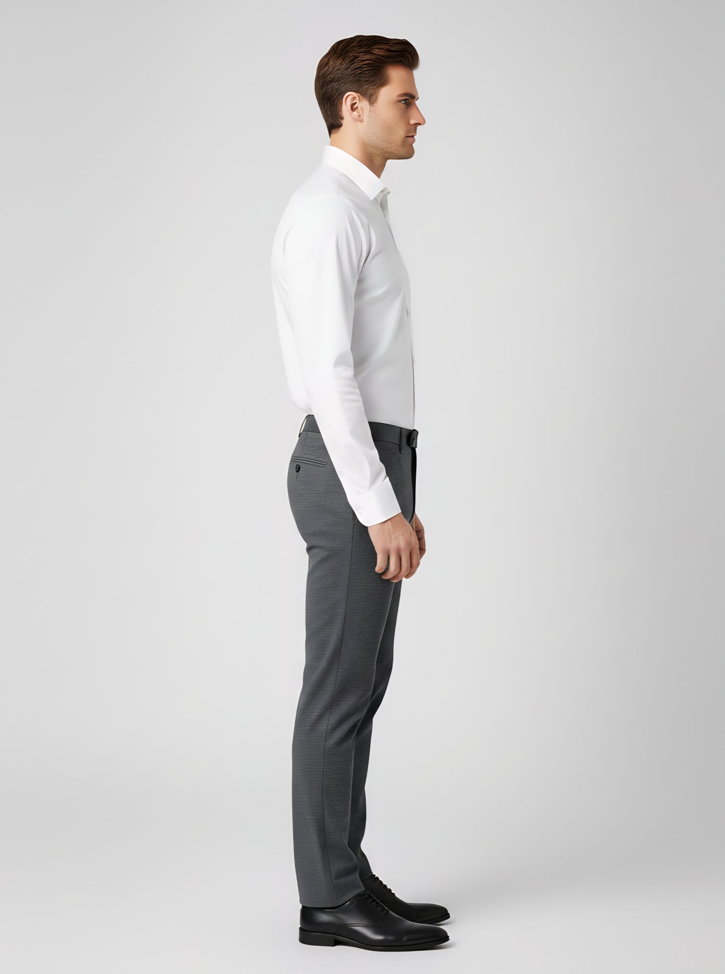 SLIM FIT WHITE FORMAL SHIRT