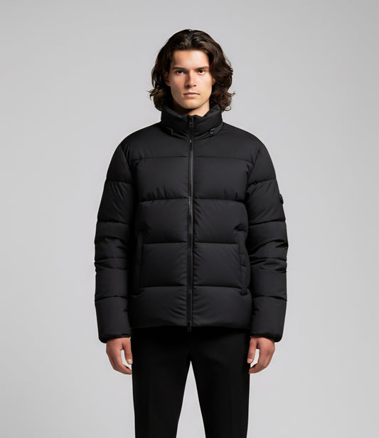 BLACK PUFFER JACKET