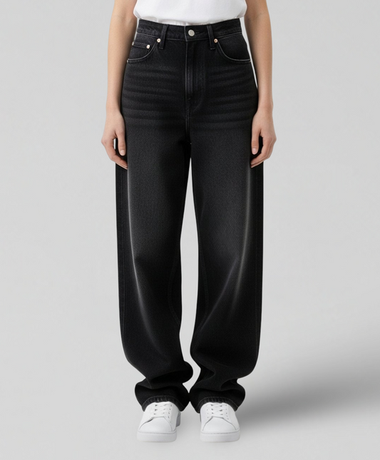 BLACK BAGGY JEANS