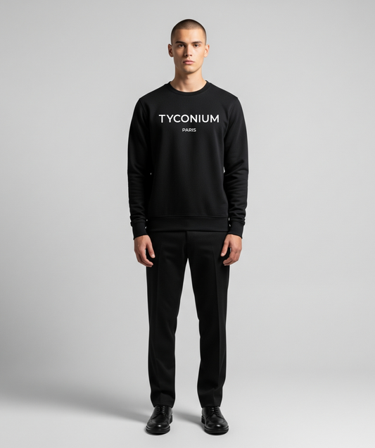 TYCONIUM BLACK SWEATSHIRT