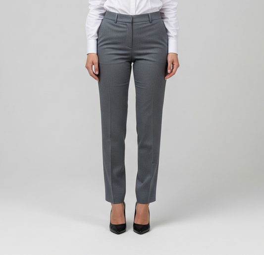 GREY FORMAL TROUSERS