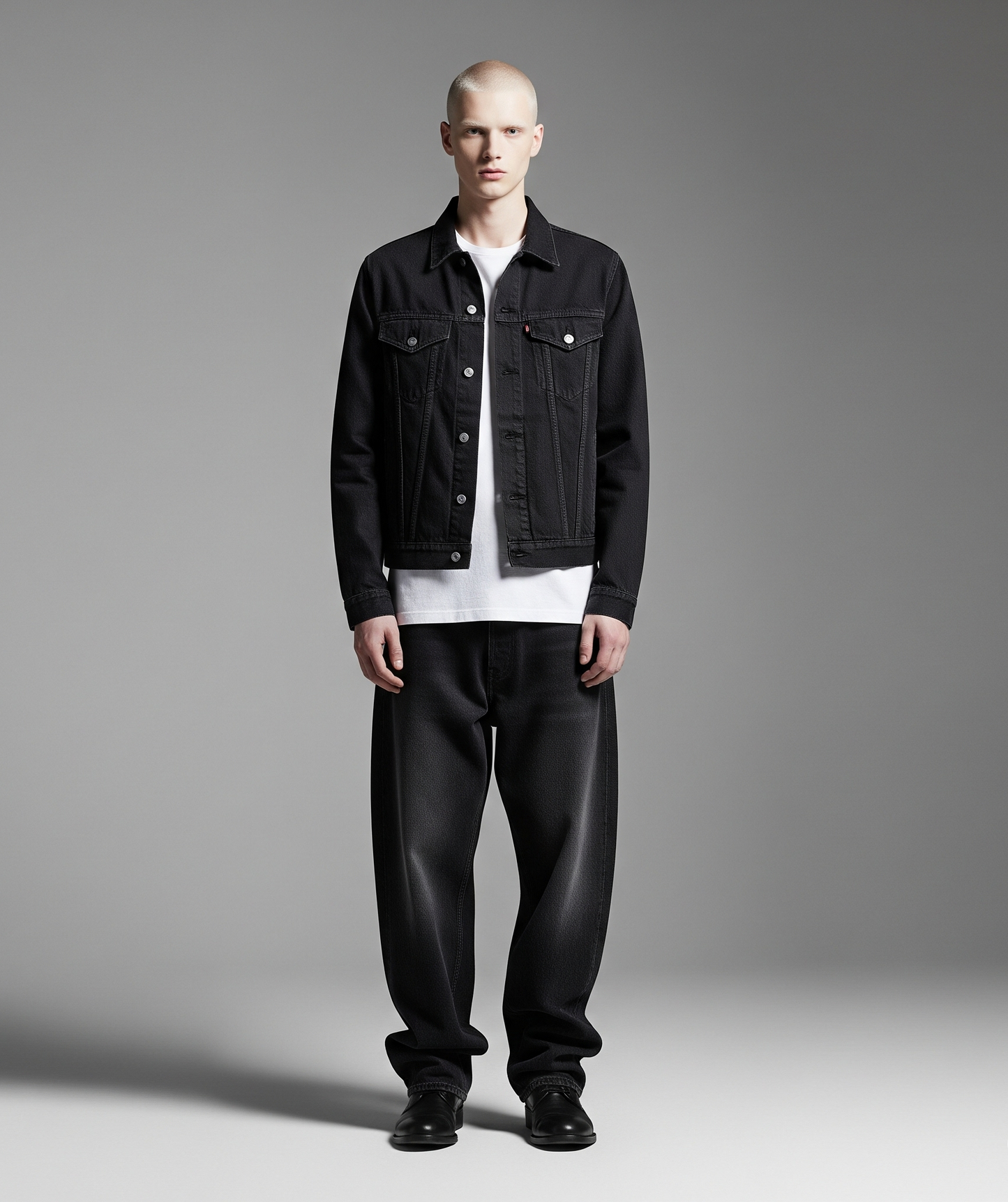 BLACK DENIM JACKET