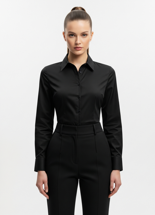 BLACK FORMAL SHIRT