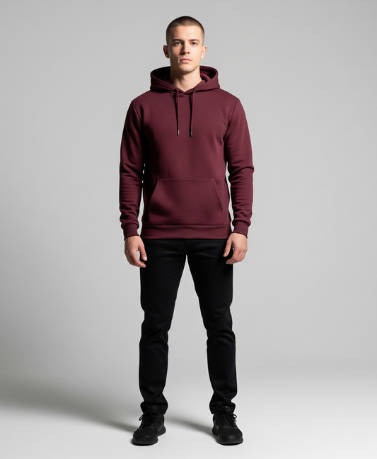 TYCONIUM MAROON HOODIE