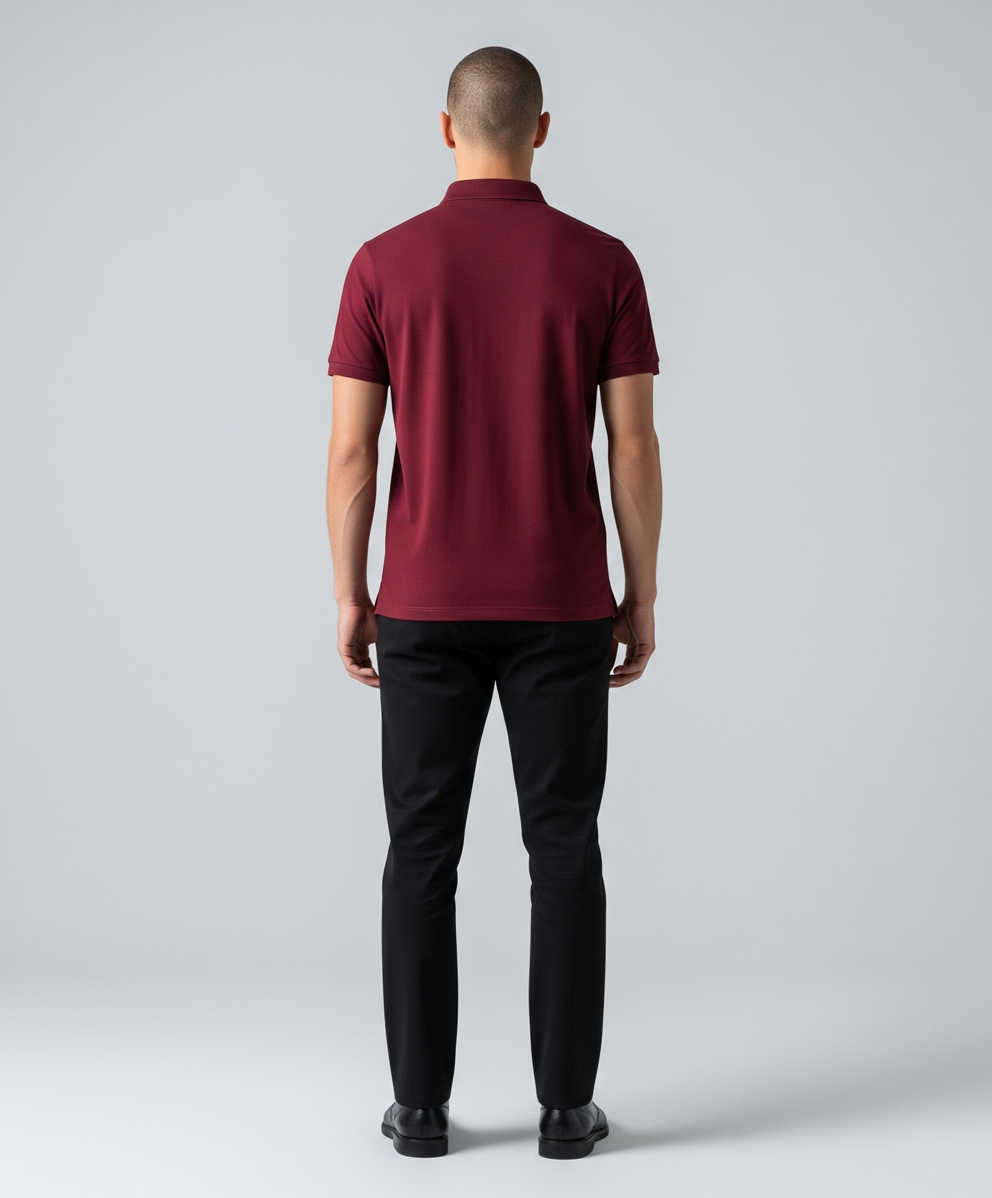 TYCONIUM MAROON POLO TSHIRT