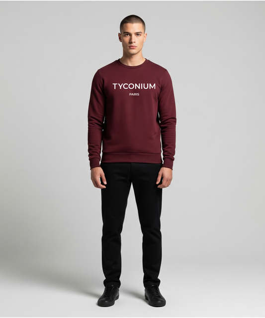 TYCONIUM MAROON SWEATSHIRT