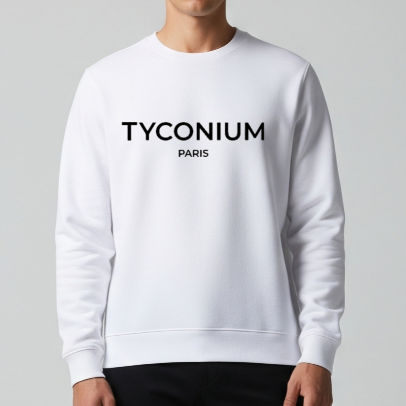 TYCONIUM WHITE SWEATSHIRT