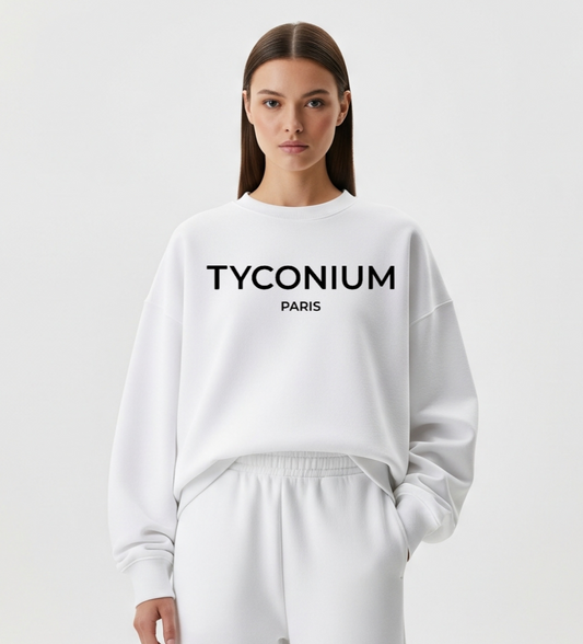TYCONIUM WHITE SWEATSHIRT